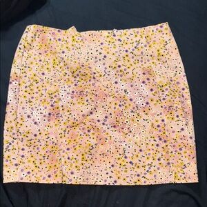 Floral Pink Skirt